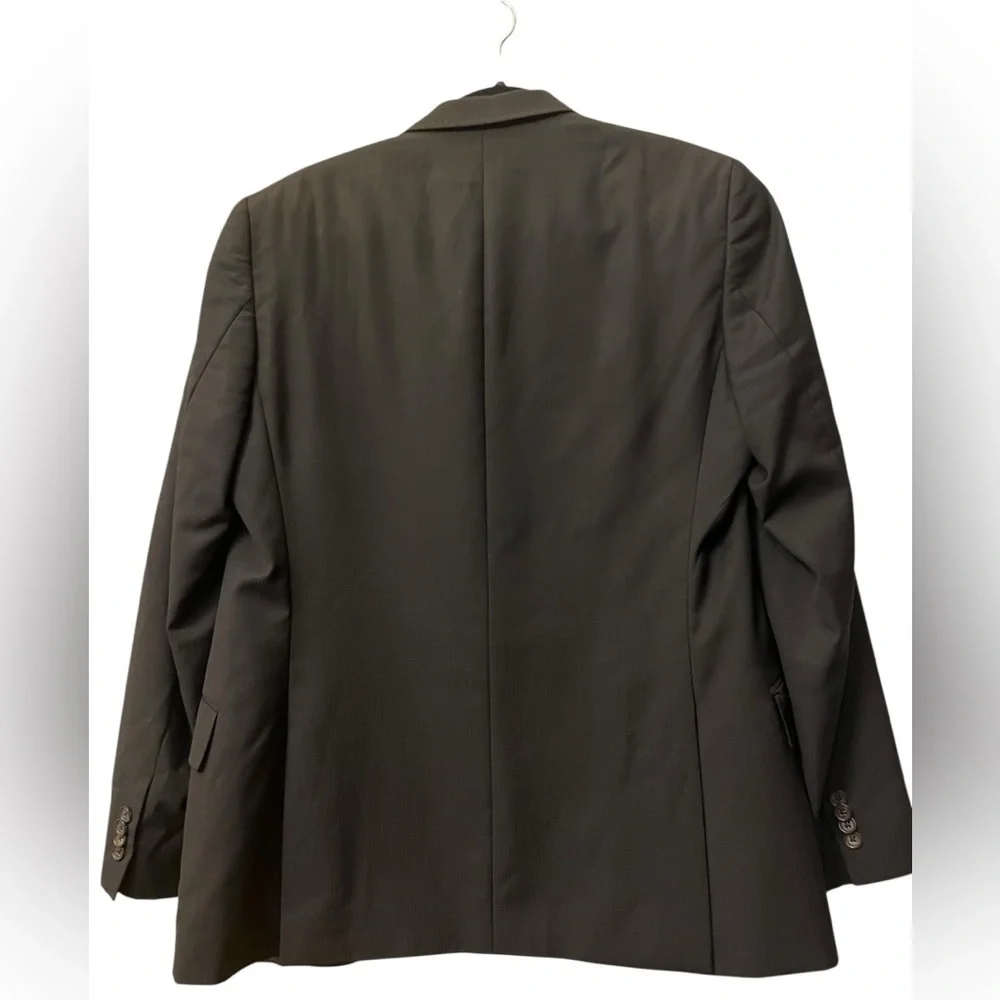 Ted Baker London Black Sport Coat with Notched Lapel Size 38